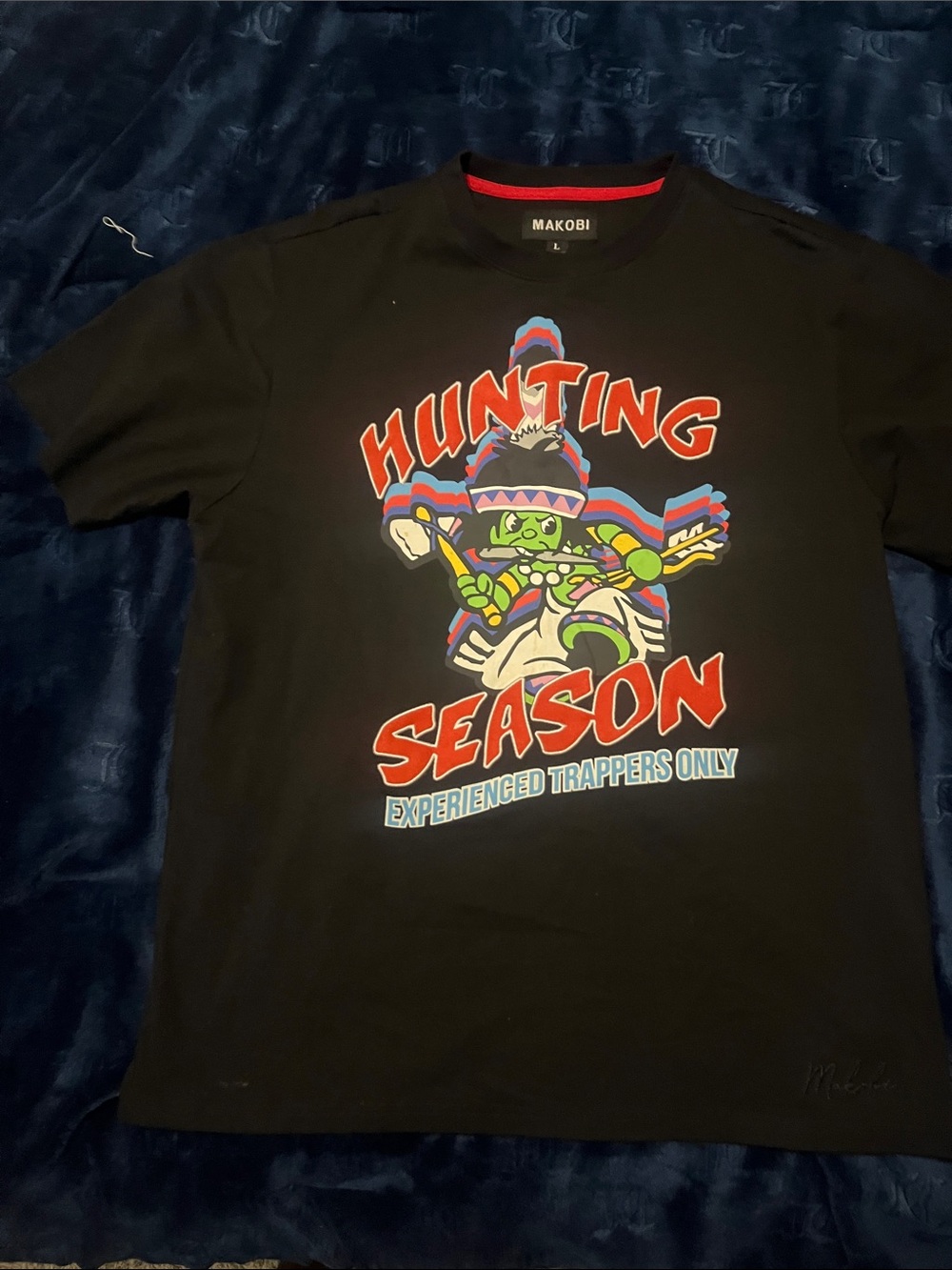 Makobi Black 'Hunting Season' Graphic Tee